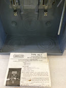 Landis & Gyr/Siemens: 9804-8548, HQ-6T, Single Phase, 30A, 600VAC, 6 Terminal, Nema3R Outdoor Meter Enclosure