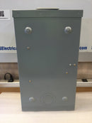 Landis & Gyr/Siemens: 9804-8548, HQ-6T, Single Phase, 30A, 600VAC, 6 Terminal, Nema3R Outdoor Meter Enclosure