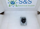 P&S 50-Amp 240VAC Industrial Range Receptacle Black 3-Pole 3-Wire 10-50R Flush Mount