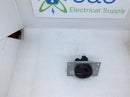P&S 50-Amp 240VAC Industrial Range Receptacle Black 3-Pole 3-Wire 10-50R Flush Mount