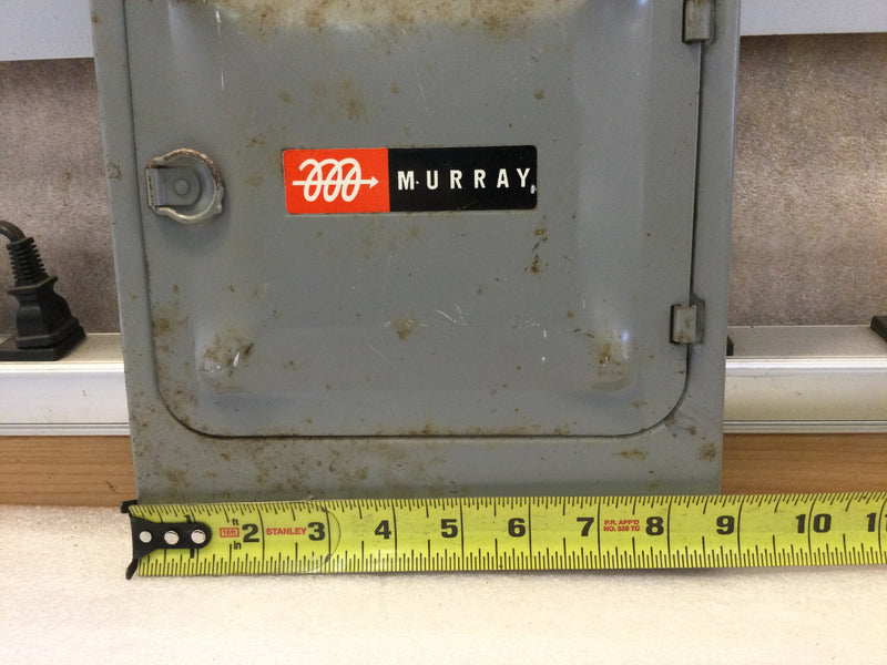 Murray 72-4B; 60 Amp, 125-250V Enclosed Panel 12 x 9