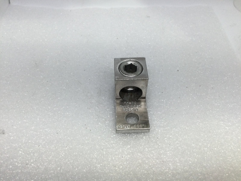 Ilsco D1368 TA250-S Mechanical Lug 250MCM-6 CU-AL