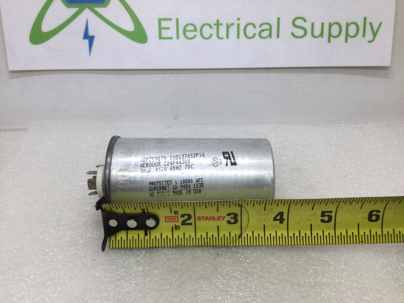 Aerovox Z24P4430M; 30uF, 440Vac, 60hz, MRP759070