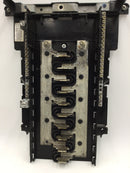 Square D HOM20L125RB 125 Amp 240v 10/20 Space Load Center Panel Guts Only 13 3/4" x 10.5"