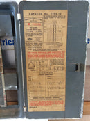 Federal Pacific Stab-Lok Load Center Cover Cat.