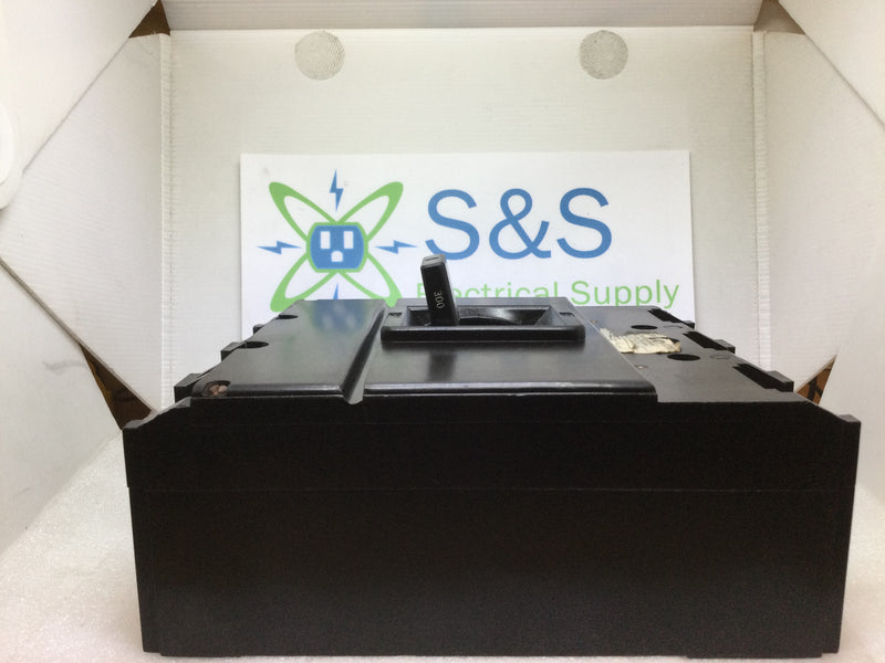 GE/General Electric TJL436300, 300A. 600VAC, 3 Pole, Type TJL Circuit Breaker