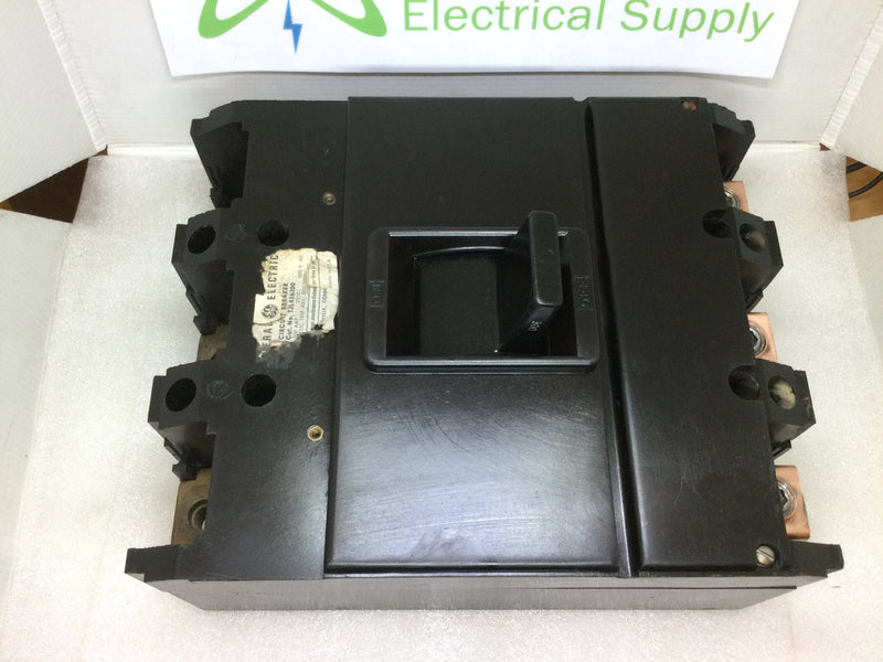 GE/General Electric TJL436300, 300A. 600VAC, 3 Pole, Type TJL Circuit Breaker