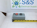 General Electric CR2943NA102A Pushbutton Start/Stop Station 600V Max (New Open Box)