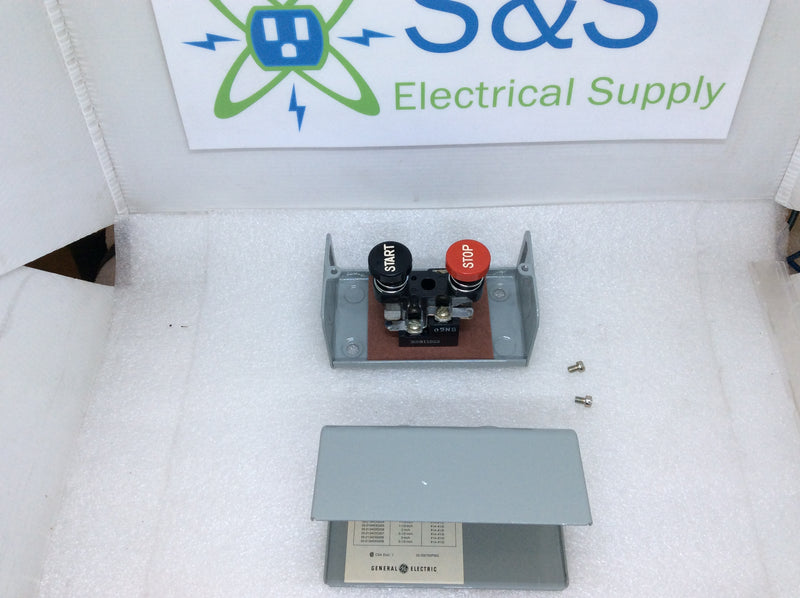 General Electric CR2943NA102A Pushbutton Start/Stop Station 600V Max (New Open Box)