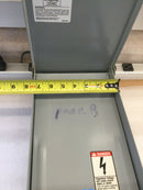 Siemens WB2200B Nema3R Outdoor, Enclosed Main Breaker Disconnect, 225A Max, Single Phase, 120/240VAC