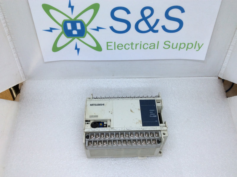 Mitsubishi Model FX1n-40MR Programmable Controller PLC CPU Module 100/