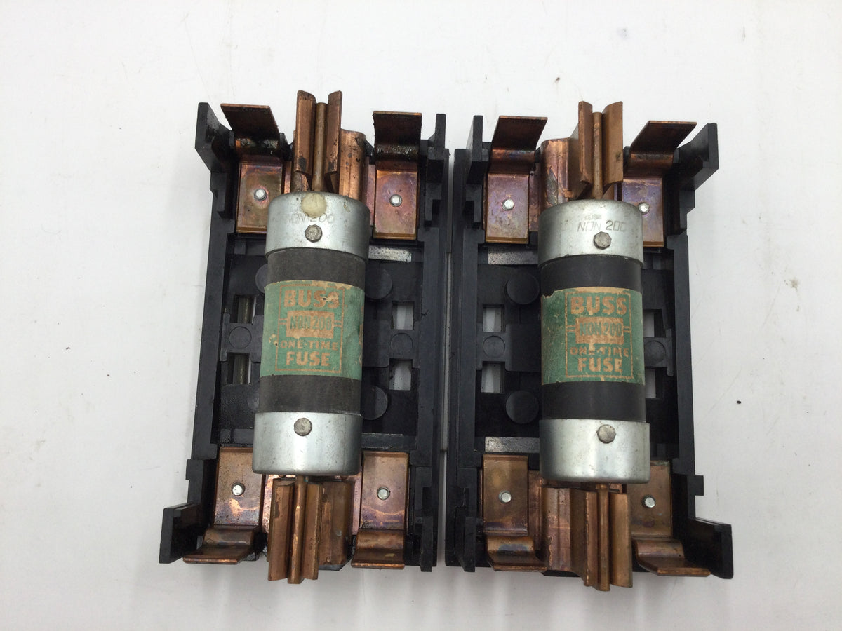 Porte-fusible Murray 4200 - 60A 250V - 2 Gangs - Pour Panneau électrique - Occasion Testé