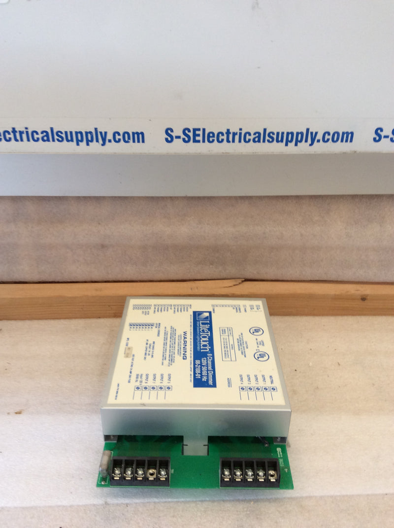 LiteTouch/Savant 08-2108-01 8 Channel Dimmer Module 120V 50/60Hz
