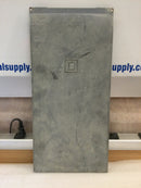 Square D 100 Amp 120/240V 1 Phase 3 Wire Type 3R Panel Cover 16 1/2" x 7 3/4"