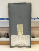 Square D 100 Amp 120/240V 1 Phase 3 Wire Type 3R Panel Cover 16 1/2" x 7 3/4"