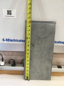 Square D 100 Amp 120/240V 1 Phase 3 Wire Type 3R Panel Cover 16 1/2" x 7 3/4"