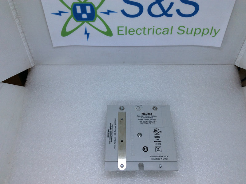 ITW Linx SurgeGate MC04X4 Analog Station Set and Central Office Line Protector