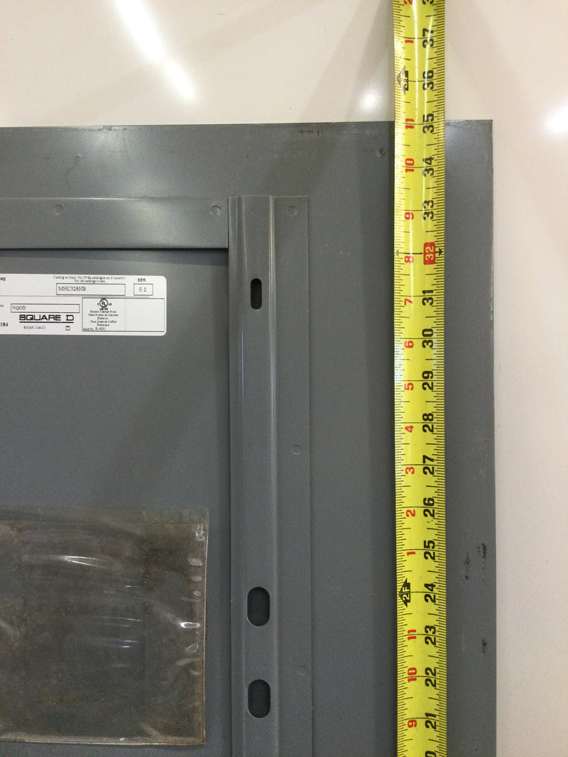 Square D MHC32SHR 42 Space Type 1 NQOD Panel Board Cover Only 35 1/8" x 20 1/8"