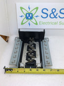 General Electric 6 Space 100A 120/240VAC Type THQL MLO Load Center Interior