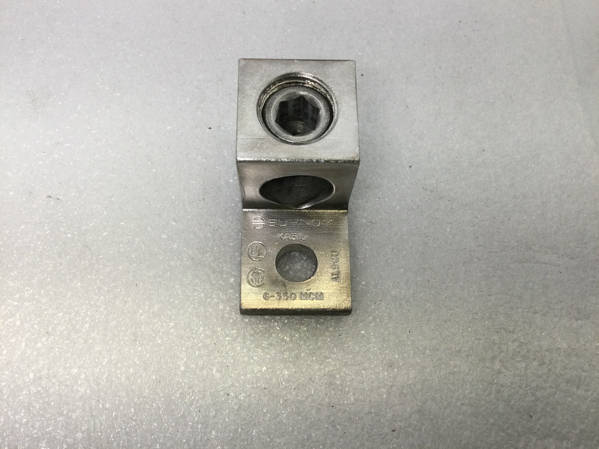 Burndy KA31U Universal Terminal Lugs 350KCMIL-6 CU9AL 3/8