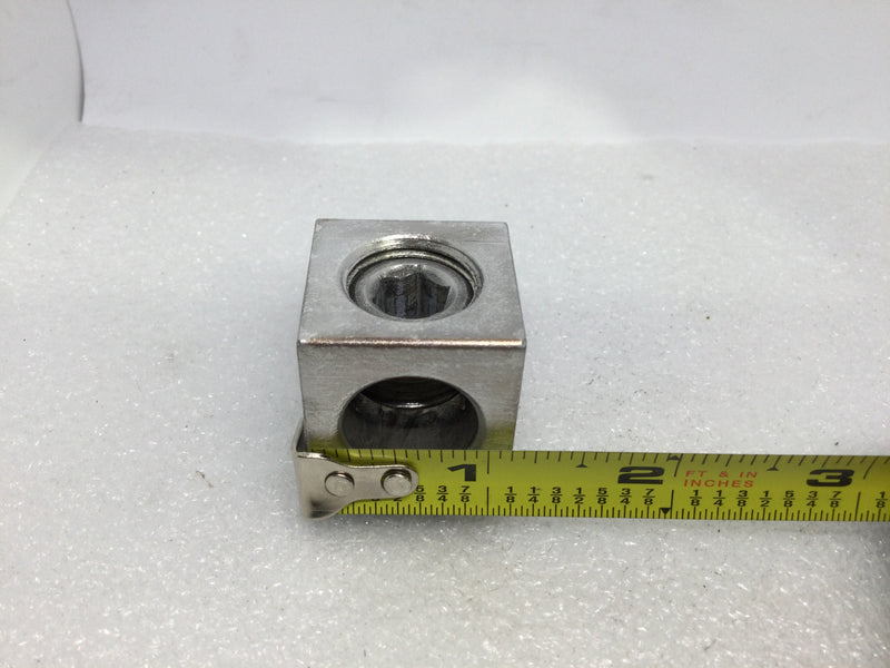 Burndy KA31U Universal Terminal Lugs 350KCMIL-6 CU9AL 3/8" Stud, Screw Terminal