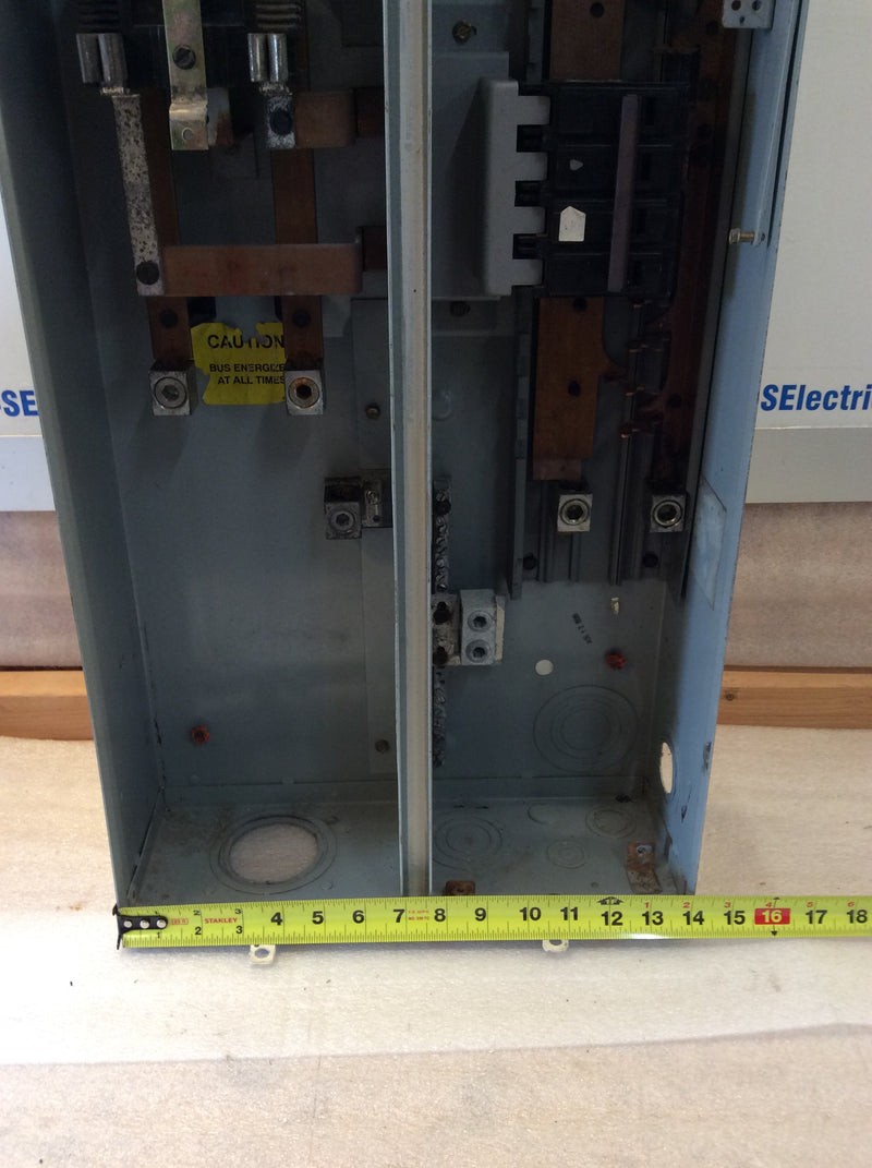 Siemens MC0816B1200ESN 120/240 VAC 200 Amp 1-Phase 3-Wire Ring Type Meter/Main Combo