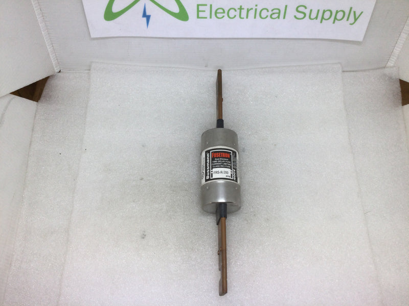 Bussmann Fusetron FRS-R-200 200 Amp 600 Volt Class RK5 Dual Element Time Delay Fuse Current Limiting