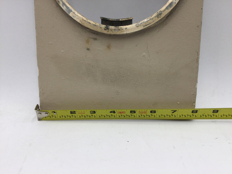 FPU Ring Type Meter Cover 100 Amp 14" x 8" with Back Bracket