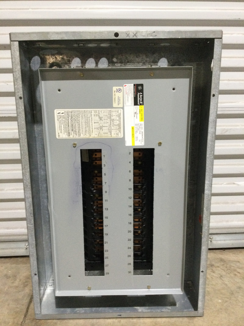 General Electric AEF3301MBX MLO 125A 208Y/120V Distribution Panel 30 Cir 3Ph 4 Wire (Please See Photos)