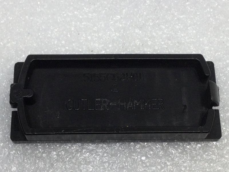Cutler Hammer/Westinghouse 5155C62H01 Eaton Blank Filler Plate