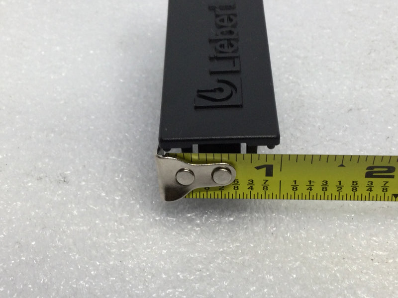 Lot of 10 Liebert Snap In Panel Blank Filler Plate 2-1/2" x 1"