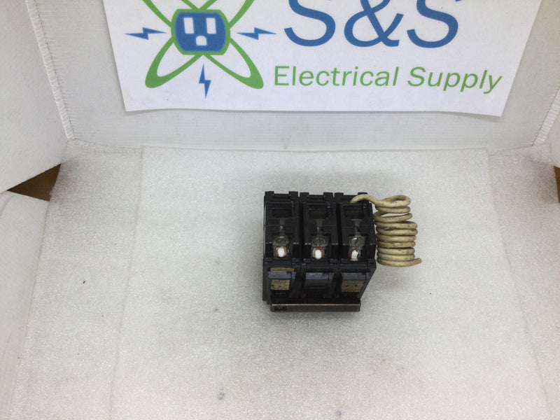 GE General Electric THQL31WY15 2 Pole 15 Amp 120v Type THQL Circuit Breaker with High Leg