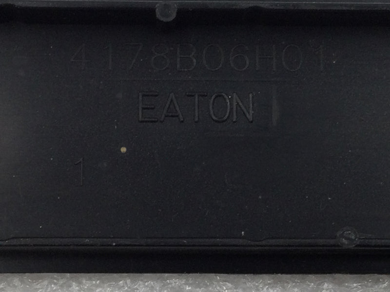 Eaton 4178B06H01 PRL3A Cover Filler Plate, 1P for F-Frame Breakers