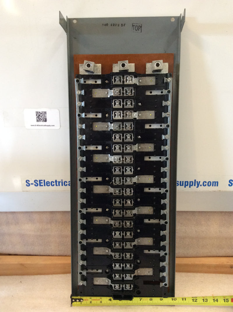 Fpef Panel Federal Pacific FPE NB Panel Guts 200A 208/600VAC 40 Space 3 Phase 4 W