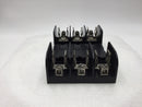 Gould Shawmut 60608 3-Pole 60A 600V Fuse Block Holder