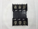 Gould Shawmut 60608 3-Pole 60A 600V Fuse Block Holder
