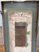 Gould E0408ML1125F/S ITE Indoor Load Center 125A 120/40V Nema1 Cover Only 12 7/8" x 6 7/8"