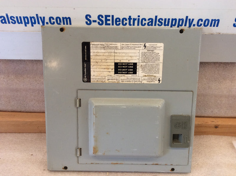 General Electric TLM612FCUD MOD 1 Type 1 Indoor Enclosure 8 Space 125A 120/240V (Cover Only)