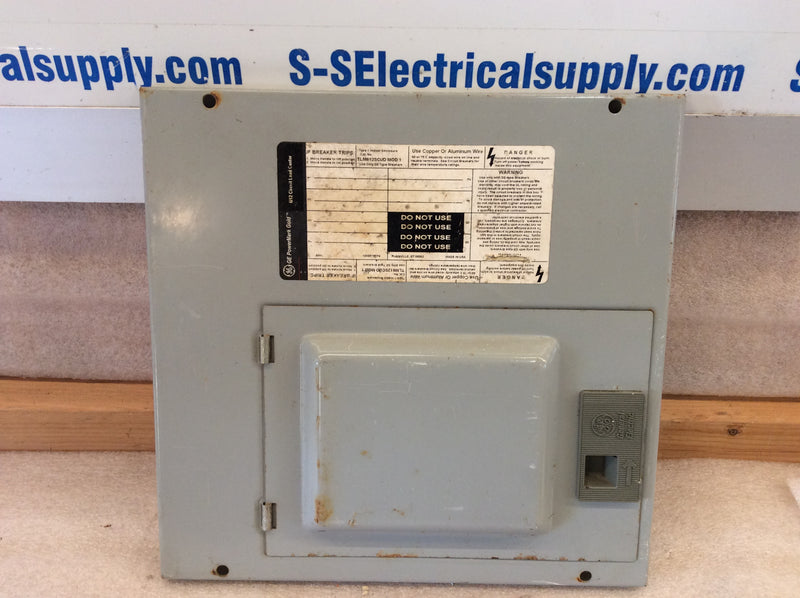 General Electric TLM612FCUD MOD 1 Type 1 Indoor Enclosure 8 Space 125A General Electric TLM612FCUD MOD 1 Type 1 Indoor Enclosure 8 Space 125A