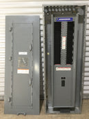 Square D NF Type Panel Board, 3Ph/4 Wire, 480Y/277V, 42 Circuit, 225A, Main Breaker, Type 1 Box NC56S, Cat