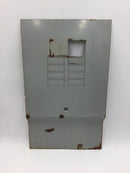 GE General Electric 200 Amp 120/240V 10 Space Dead Front 19.5" x 11.5"
