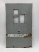 GE General Electric 200 Amp 120/240V 10 Space Dead Front 19.5" x 11.5"