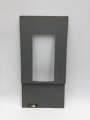 FPE/ Federal Noark 100 Amp Fuse Pull Out Dead Front 13 1/8" x 6 1/4"