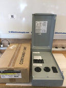 GE General Electric GE1LU532SS; 100 Amp, 1 Phase, 3 Wire, Type 3R RV Power Outlet Panel 30/50 Amp