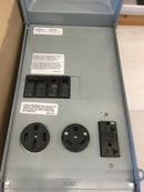 GE General Electric GE1LU532SS; 100 Amp, 1 Phase, 3 Wire, Type 3R RV Power Outlet Panel 30/50 Amp
