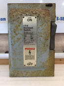 ITE F-351, 30A, 3 Pole, 240VAC, Fusible, Nema1, Vaccu-Break Safety Switch