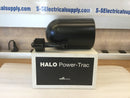 Halo - Cooper Lighting L741MBX Black Power Trac Roundback Track Light.  L-741-MBX