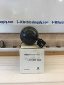 Halo - Cooper Lighting L741MBX Black Power Trac Roundback Track Light.  L-741-MBX