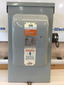 ITE FR-351, 3 Pole, 30A, 600VAC, Fusible, Nema3r Safety Switch
