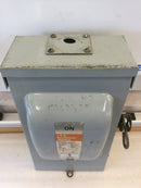 ITE FR-351, 3 Pole, 30A, 600VAC, Fusible, Nema3r Safety Switch